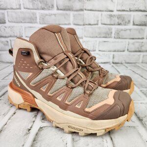 Salomon X Ultra 360 Edge Mid Gore-Tex Women's Size 7 hiking Outdoor Trail 474627